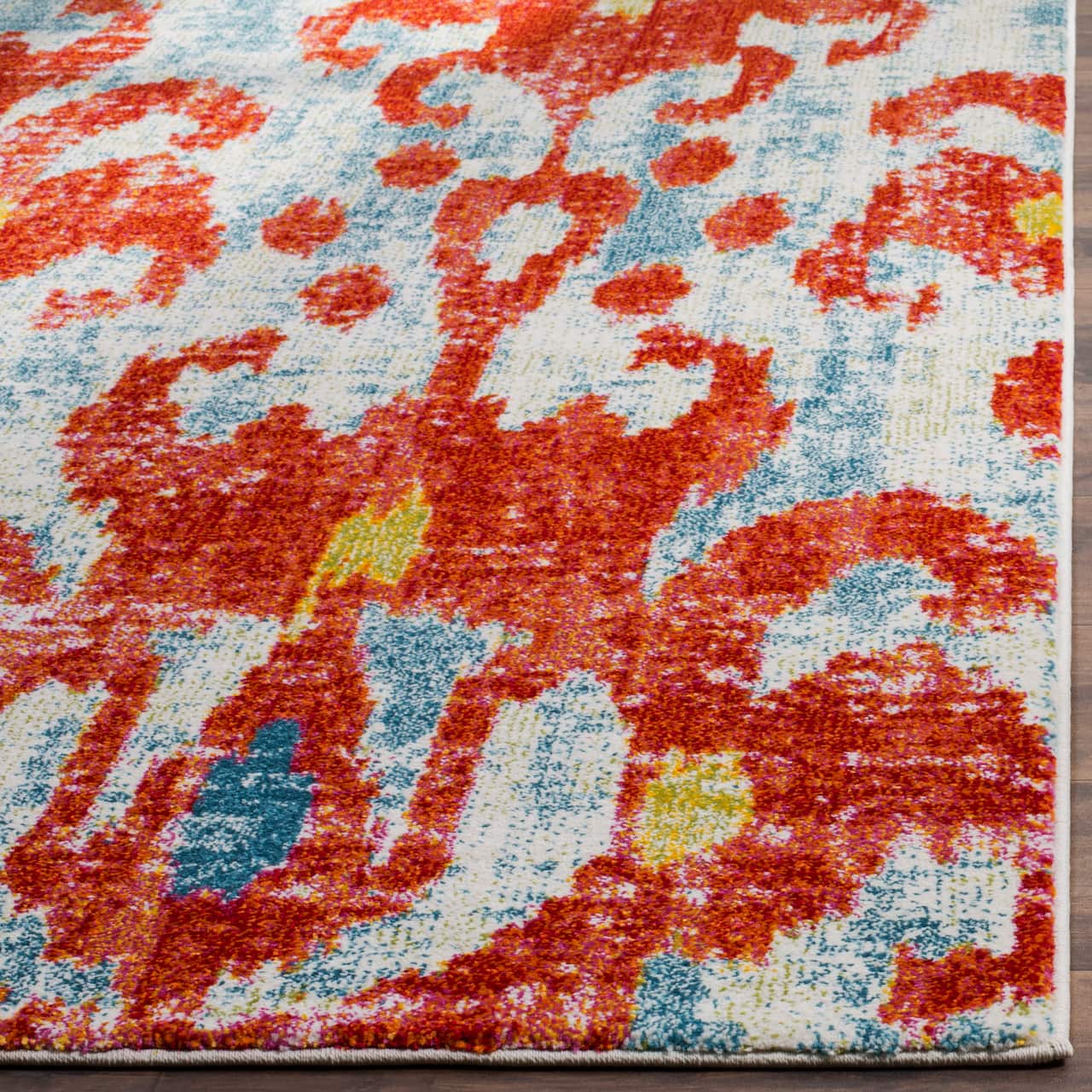 Water Color Modern 2&#x27;-7&#x22; X 5&#x27; Area Rug